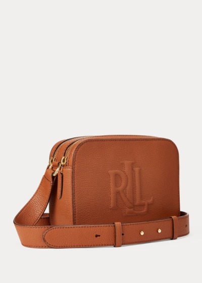 Women's Ralph Lauren Leather Hayes Crossbody Bag | 469203RNW